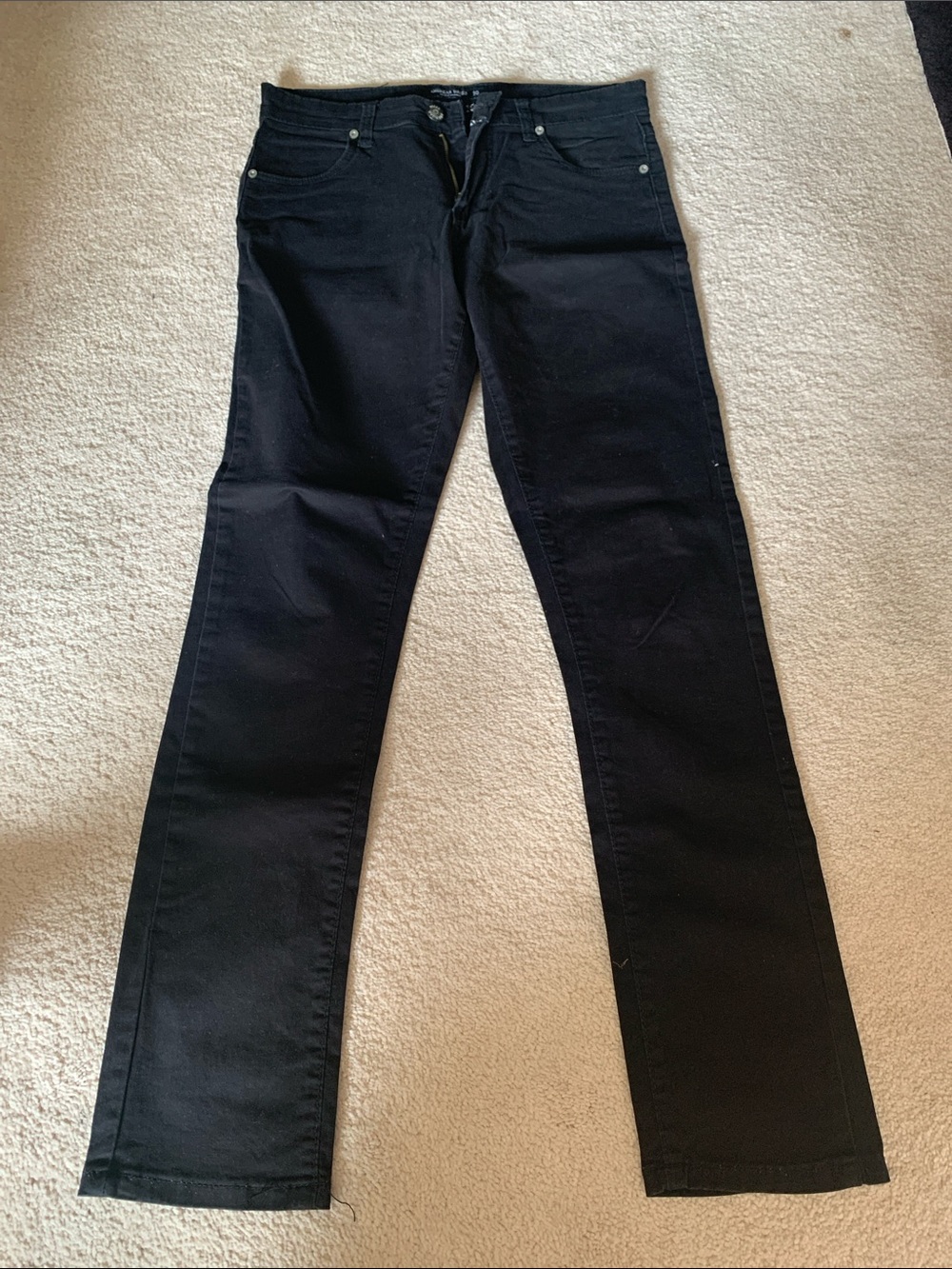 American Breed Black Jeans - Vintage Fashion